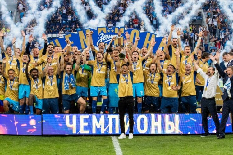 Le Zenit champion de Russie