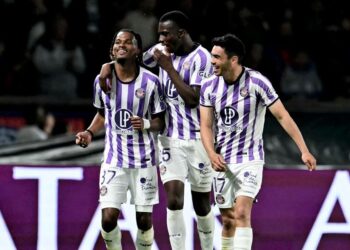 Les joueurs de Toulouse FC