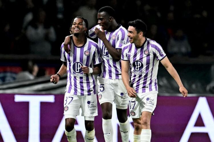 Les joueurs de Toulouse FC