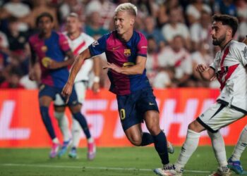 Dani Olmo pour sa première sous les couleurs du Barça