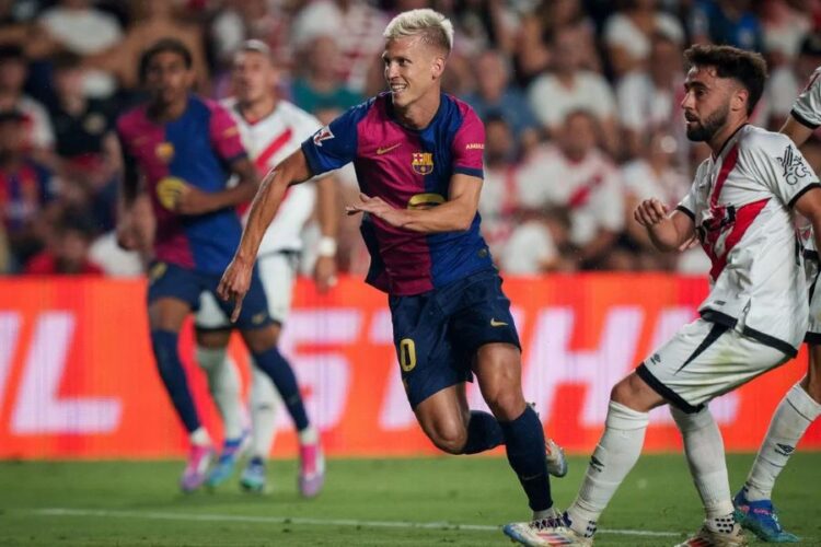 Dani Olmo pour sa première sous les couleurs du Barça