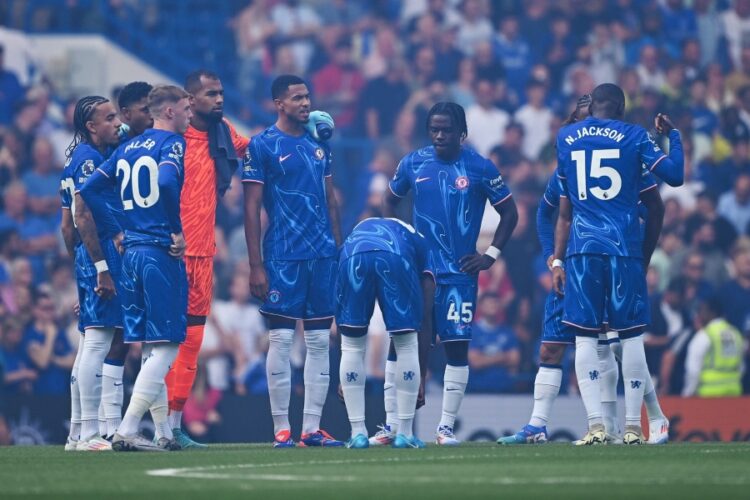 Les joueurs de Chelsea