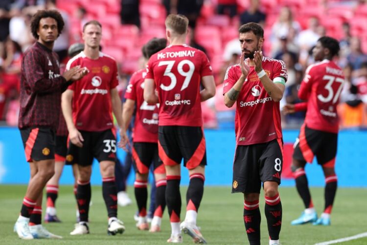 Les joueurs de Manchester United