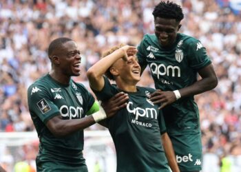 Les joueurs de l'AS Monaco