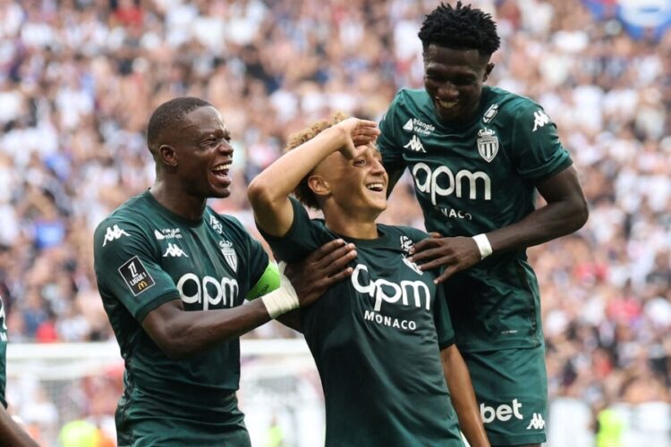 Les joueurs de l'AS Monaco