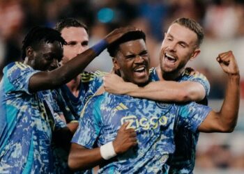 Les joueurs de l'Ajax