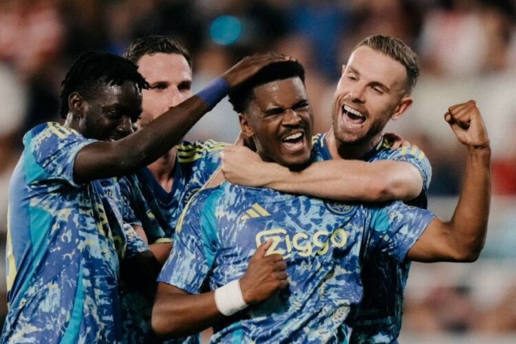 Les joueurs de l'Ajax