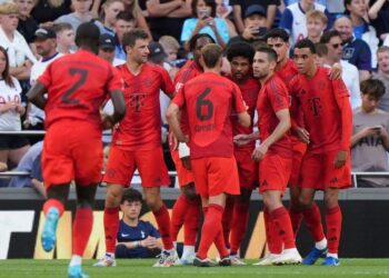 Les joueurs du Bayern Munich