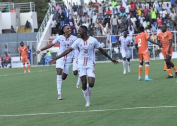 Abo Eisa (20), l'ailier de l'équipe nationale du Soudan