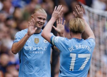 Erling Haaland et Kevin De Bruyne (17)