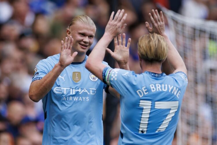 Erling Haaland et Kevin De Bruyne (17)