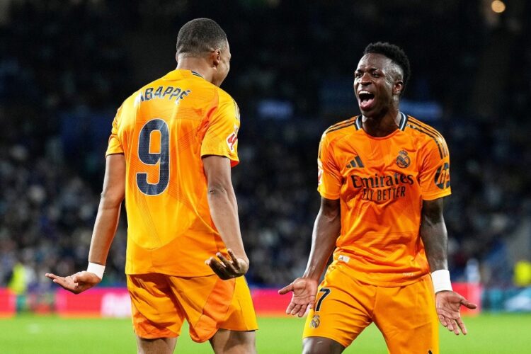 Kylian Mbappé et Vinicius