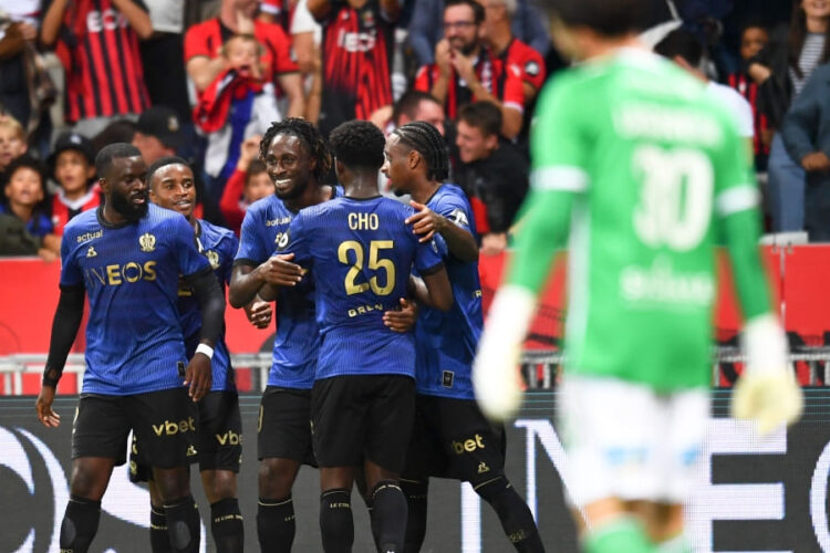 Les joueurs de Nice