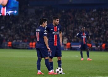 Lee Kang-In et Achraf Hakimi