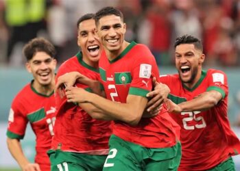 L'équipe nationale du Maroc