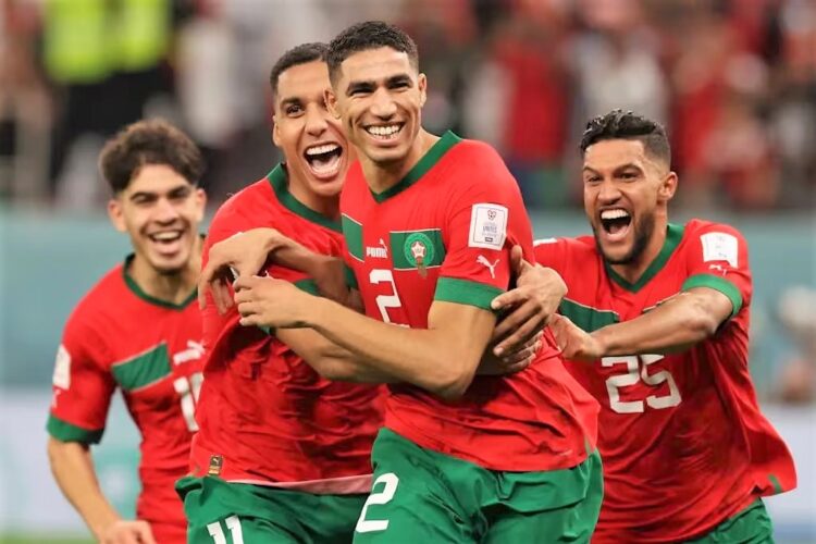 L'équipe nationale du Maroc