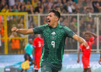 Baghdad Bounedjah face au Liberia