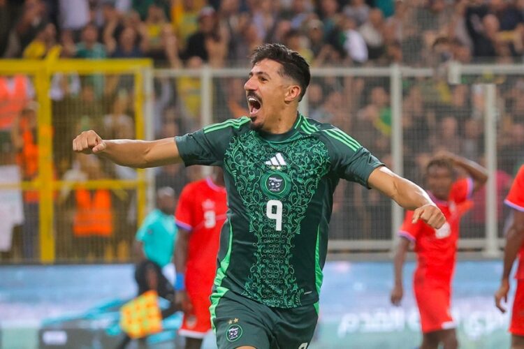 Baghdad Bounedjah face au Liberia