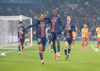 Barcola (29) et Dembélé