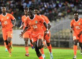 Les joueurs de la Côte d'Ivoire