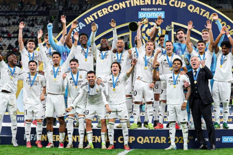 Real Madrid, vainqueur de la Coupe intercontinentale