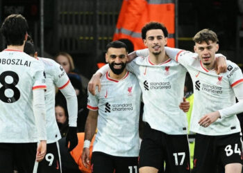 Les joueurs de Liverpool