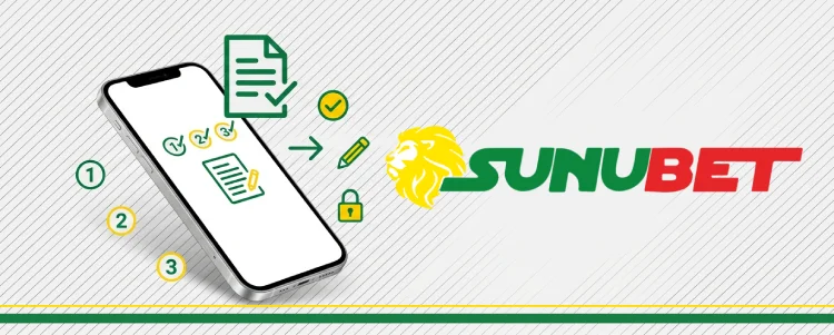 Les étapes pour ouvrir un compte joueur Sunubet