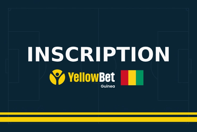 Yellowbet inscription Guinee