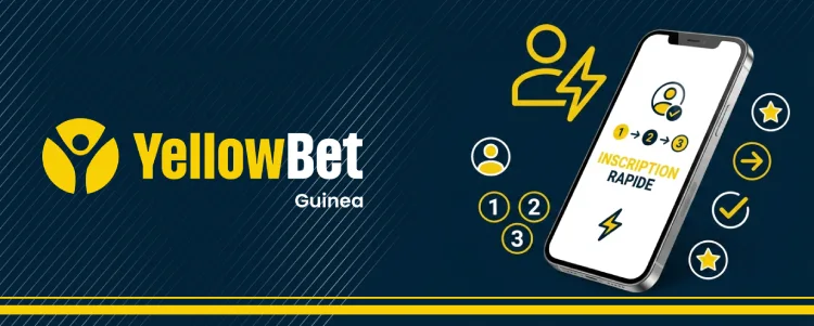 Un parcours de Yellowbet inscription rapide et accessible