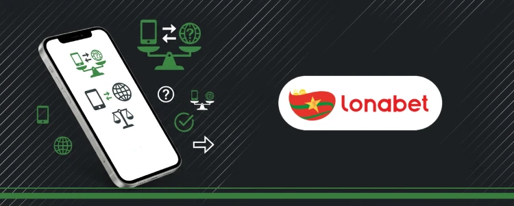 Version mobile ou application Lonabet
